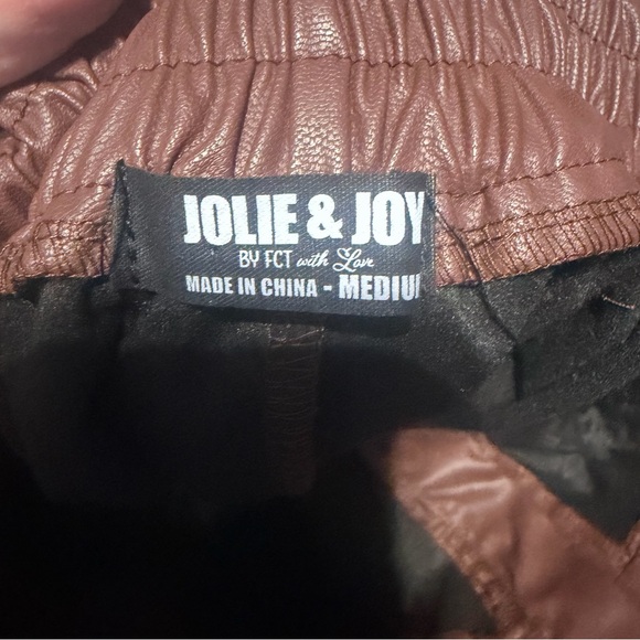 Jolie & Joy by FCT with Love Faux Leather Size Medium - Picture 3 of 5